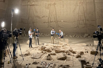Mysterious Tomb Discovered Beneath Massive Egyptian Carvings