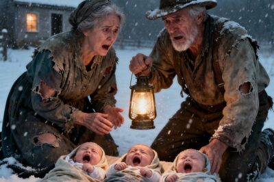 A Poor Farmer Couple Who Couldn’t Have Children Found Three Newborns in the Snow One Winter Night. They Took Them In — and Two Decades Later, the World Learned What True Family Means…
