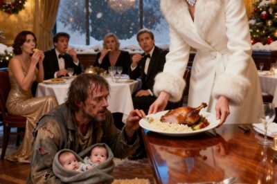 The Homeless Man With Two Starving Babies Knelt For My Leftovers, But I Was The One Who Received A Priceless Gift