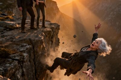 “He Said: ‘Smile for the Photo, Mom’ — Then He Pushed Her Off the Cliff” A chilling story of greed, betrayal, and survival — where a mother’s trust becomes the weapon her own son uses to destroy her. But what she does next will shock the entire courtroom.