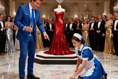 “I’ll marry you if you fit into this dress!” the millionaire mocked months later, then fell silent…