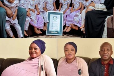 In a miracle that stunned doctors and broke world records, a young woman from Mali, Halima Cissé, gave birth to nine healthy babies — all from a single pregnancy. Initially believed to be carrying seven…