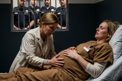 “A Pregnant Inmate Was About to Give Birth—But What the Midwife Saw on Her Foot Shocked Everyone…..