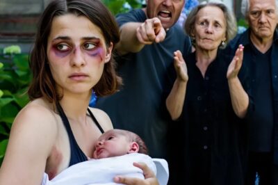 He threw me and my son out and said, “Let’s see how you live without me.” A year later, I walked past his office… and he couldn’t even lift his eyes to meet mine.