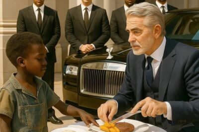 A homeless boy screamed, “DON’T EAT THAT!” — and the billionaire stopped mid-bite. Seconds later, the sh0cking reason left everyone at the table speechless…