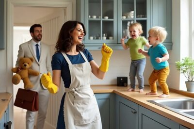 Billionaire’s Twin Sons Were Told They’d Never Walk — Until He Caught Their Nanny Doing This in the Kitchen… and Everything Changed Forever..