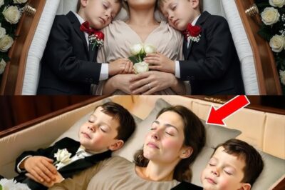 Mother and TWIN CHILDREN P@SS AWAY on the same day, but at the Funeral, 1 DETAIL SHOCKS everyone!