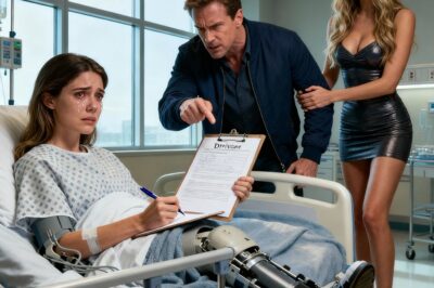 After a car accident left his wife disabled, a husband showed up at the hospital with his mistress to demand a divorce, thinking she’d never be able to make money to support him again — not knowing she had just inherited 100 million dollars…