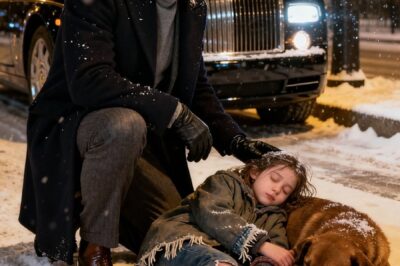 A Billionaire, a Little Girl, and a Dog in the Snow — What Happened Next Will Melt Your Heart…