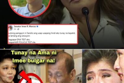 DNA TEST BY IMELDA MARCOS! IMEE MARCOS, CONFIRMED TO BE THE SON OF RODRIGO DUTERTE! BONGBONG SHOCKED!