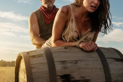 “Relax… It hurts…” he groaned. The rancher froze… Then he said softly, “It will all be over soon.”