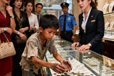 TAHIMIK NA INILATAG NG ISANG GUSGUSING BATA ANG LIBO-LIBONG BARYA SA IBABAW NG SALAMIN NG ISANG MAMAHALING JEWELRY SHOP. AKMANG PAAALISIN NA SANA SIYA NG GUARD DAHIL “NAKAKAHIYA” SA IBANG MAYAYAMANG CUSTOMER ANG ITSURA NIYA. PERO PINIGILAN ITO NG MANAGER NANG MARINIG ANG SINABI NG BATA