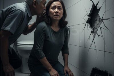 Habang wala ang asawa ko, bumulong ang biyenan kong lalaki, “Kumuha ka ng martilyo. Basagin mo ang baldosa sa likod ng inidoro—ngayon din.” Nanginig ang aking mga kamay habang nagkakabitak ang seramika at napuno ng alikabok ang hangin.