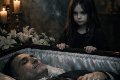 When our father woke up, he stood by our father’s coffin all day, not saying a word. At first, we thought he was just silently grieving — but when he lay down next to our father’s coffin, everything changed.