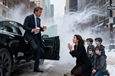 A Millionaire Saw His Ex Begging on the Streets with Three Kids Who Looked Just Like Him… What Happened Next Will Break Your Heart