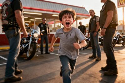 A frightened little boy sprinted toward a group of bikers, tears streaming as he screamed that someone was hurting his mother, a desperate plea that instantly drew their attention and set off a chain of events no one expected.