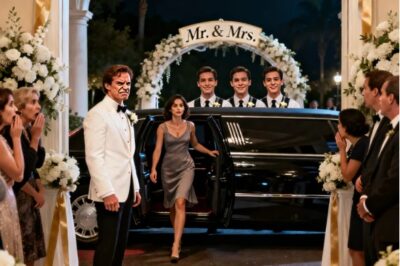 He invites his poor ex-wife to his wedding to humiliate her — but she arrived in a limousine with her triplets…