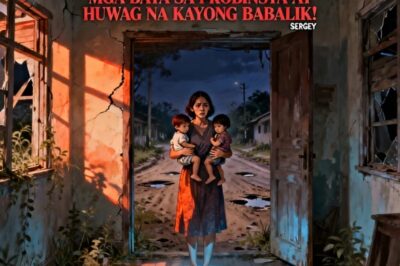 “LAYAS! DALHIN MO ANG MGA BATA SA PROBINSYA AT HUWAG NA KAYONG BABALIK!”