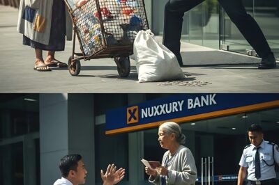 TINULAK AT PINALAYAS NG GUARD ANG MATANDANG MAGBOBOTE NA NAKIKINOM LANG NG TUBIG SA BANGKO