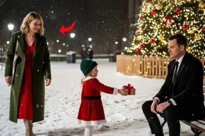 “Don’t Cry, Mister… You Can Borrow My Mom,” Said the Little Girl to the CEO Waiting on Christmas Eve