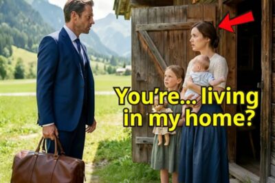 He Discovered a Widow and Two Children Living in His Vacation Home… and What Happened Next Changed His Life Forever