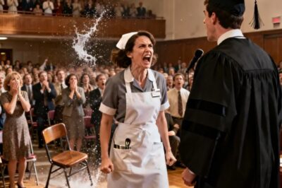 HE WORKED AS A DISHWASHER TO FINISH MISTER’S DOCTORATE — BUT ON GRADUATION DAY