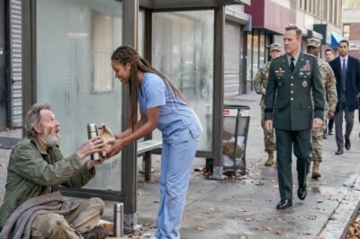 Black Girl Brought Breakfast to Old Man Daily — One Day, Military Officers Arrived at Her Door