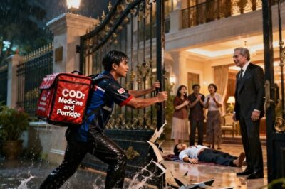 SINIRA NG DELIVERY RIDER ANG MAMAHALING PINTO PARA SAGIPIN ANG CUSTOMER NA INATAKE SA PUSO — SA OSPITAL,