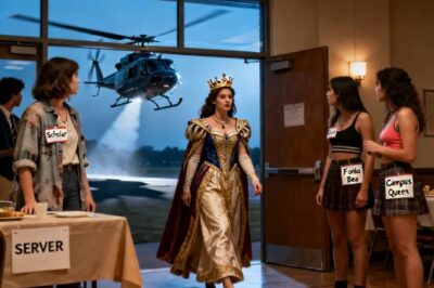 INVITED TO THE REUNION TO BE A “SERVER” AND BE LET GO — BUT EVERYTHING STOPPED WHEN A MAN ARRIVED