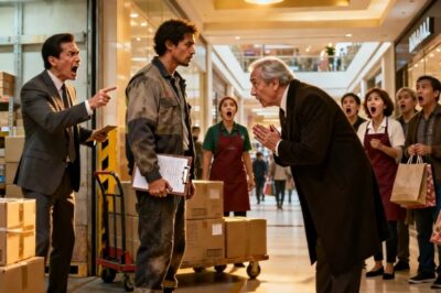 BILLIONAIRE POSSESSED AS A CARGO SHIPPER TO TRY A PROMODISER — BUT WHEN THE MANAGER RUINED THEM, EVERYONE WAS SHOCKED WHEN THE MALL OWNER BOWED TO THE “CARGO SHIPPER”