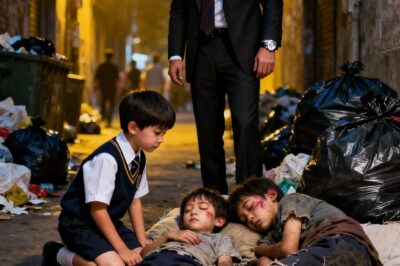 “TAY, ANG MGA BATANG NATUTULOG SA BASURA, KAMUKHA KO!” — NABIGLA ANG ISANG BILYONARYO SA KANYANG NARINIG…