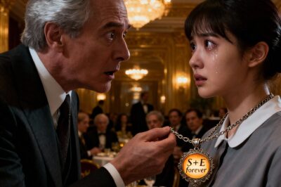 “THIS IS MY LATE WIFE’S NECKLACE!” THE MAGNATE SHOUTED, BUT THE CLEANING LADY’S RESPONSE… The scream burst in the main hall like a glass shattering on the floor,