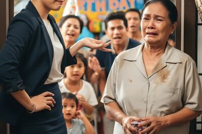 MY SON-IN-LAW CALLED ME A “Smelly Saleswoman” AND WAS BANNED FROM MY GRANDSON’S PARTY