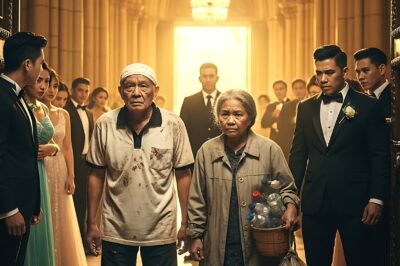 A BEGGAR COUPLE CAME TO THE WEDDING OF A BILLIONAIRE’S SON — GUESTS THOUGHT THEY WOULD BE KICKED OUT