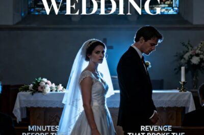 MINUTES BEFORE THE WEDDING, THE BRIDE HEARD THE GROOM’S PLAN TO SPEND HER WEALTH — AT THE ALTAR