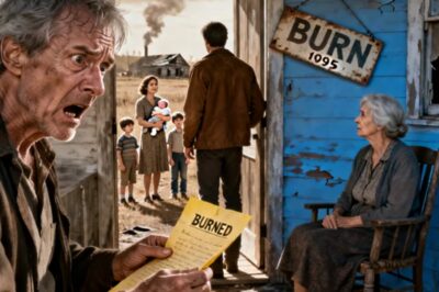 IN 1995, HE LEFT HIS WIFE BECAUSE SHE GAVE BIRTH TO FIVE CHILDREN BECAUSE SHE WAS A “BURN” — AFTER 30 YEARS, HE CAME BACK TO COLLECT, BUT HIS WORLD CRUSHED WHEN HE KNEW WHO THE “BURNED” ONES WERE AWAY FROM HIM