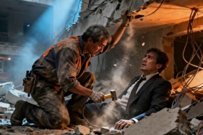 Poor Cleaner Saved A Trapped Man At A Collapsed Building Unaware He’s A Billionaire Who Will…