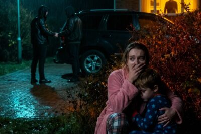 My husband shook me awake in the middle of the night. “Get up—backyard, now!”