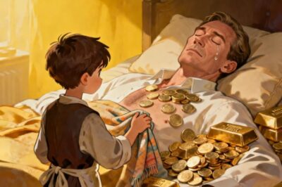 BILLIONAIRE WITH GOLD IN HIS CHEST PRETENDS TO BE SLEEPING TO TEST HIS CHILD — HE THOUGHT HE WAS GOING TO KIDNAPPING HIM