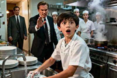 ANG NAWAWALANG ANAK NG BILYONARYO AY NATAGPUANG NAGHUHUGAS NG PINGGAN SA KANILANG SARILING RESTAURANT — NANG SAMPALIN SIYA NG MANAGER