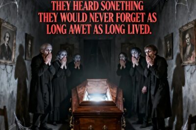 THEY THOUGHT MY HUSBAND WAS DEAD—BUT WHEN THE COffin WAS OPENED, THEY HEARD SOMETHING THEY WOULD NEVER FORGET AS LONG AS THEY LIVED.