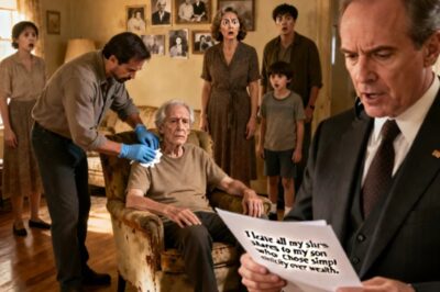 FATHER DISINFECTS HIS ELDERLY SON BECAUSE HE CHOOSES TO BE SIMPLE THAN HOLD THEIR COMPANY BUT THE WHOLE FAMILY IS STUNNED WHEN THE FINAL WILL IS READ
