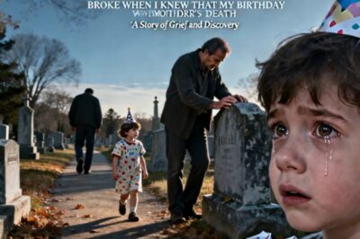 DAD ALWAYS DISAPPEARS ON MY BIRTHDAY — I FOLLOWED HIM TO THE CEMETERY AND WAS CRUSHED