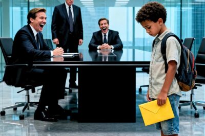 “I only came to return this thing I found…” The manager laughed, but the owner was watching everything from the window.