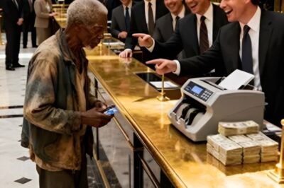 “IF YOU HAVE A BALANCE, I’LL PAY YOU DOUBLE!” — THE BANK MANAGER M0CKED THE OLD BLACK MAN… WITHOUT KNOWING HE WAS THE BANK’S CEO.