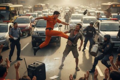 THE KNOWLEDGEABLE TRAFFIC ENFORCER ON EDSA WHO WAS ALWAYS MADE LAUGH FOR HIS DANCE WHILE DIRECTING TRAFFIC, BUT WHEN A DRUG ADDICT WITH A GRENADE CAME UP, HE USED HIS “DANCE MOVES” TO CONFUSE AND DISARM THE SUSPECT IN FRONT OF MANY MOTORISTS