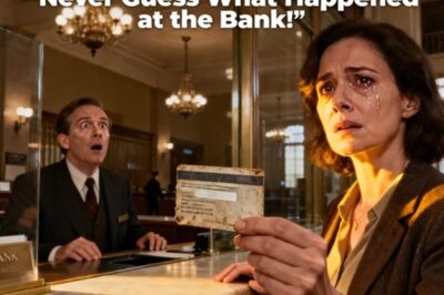 When My Husband Broke Me Up, I Used My Father’s Old Card—You’ll Never Guess What Happened at the Bank!