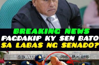 BREAKING NEWS! Social media is abuzz with reports that Sen. Bato allegedly left the Senate, then was unexpectedly spotted nearby.