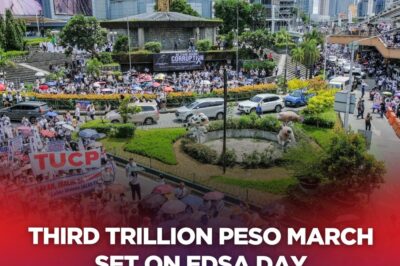 Third Trillion Peso March Set On EDSA Day