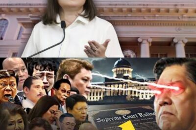 THE “PINASABOG” SUPREME COURT’S RULE CAUSES A SENSATION! THE ENTIRE POLITICAL FIELD IS IN TURMOIL AS THE NEW RULING IS CONSIDERED DISASTERFUL TO SENATORS DDS AND VP SARA